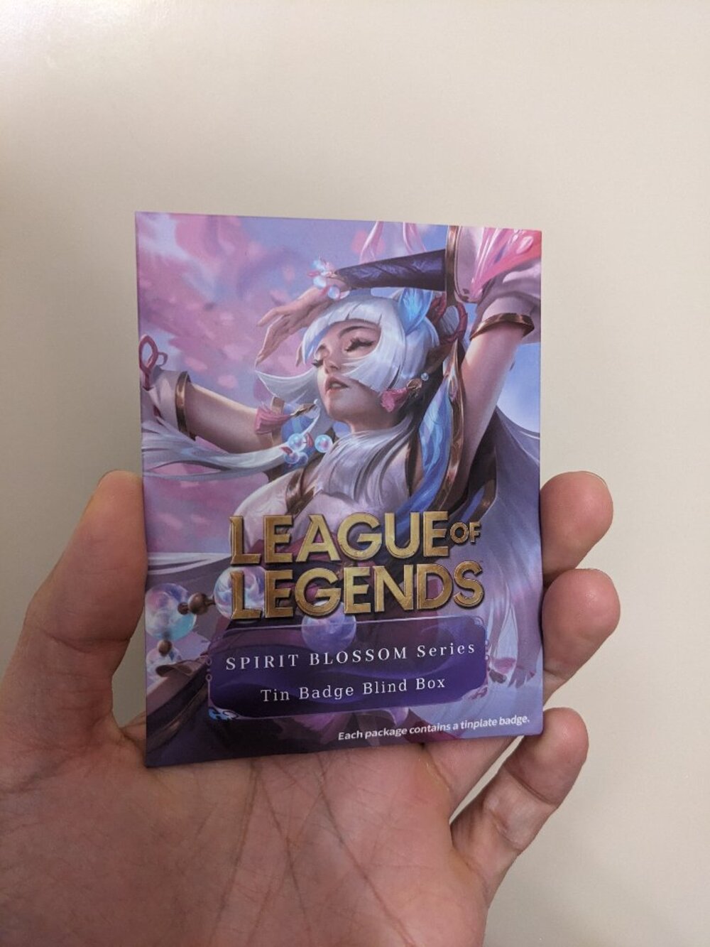 League of Legends Tin Badge: Spirit Blossom Series Blind Box Pack (New/Unopened)